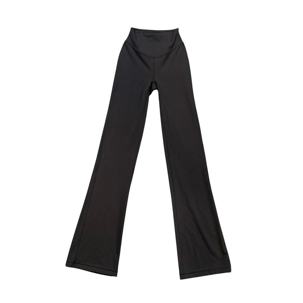 Lululemon Leggings Womens 0 Black Wunder Under SmoothCover High Rise Bootcut
